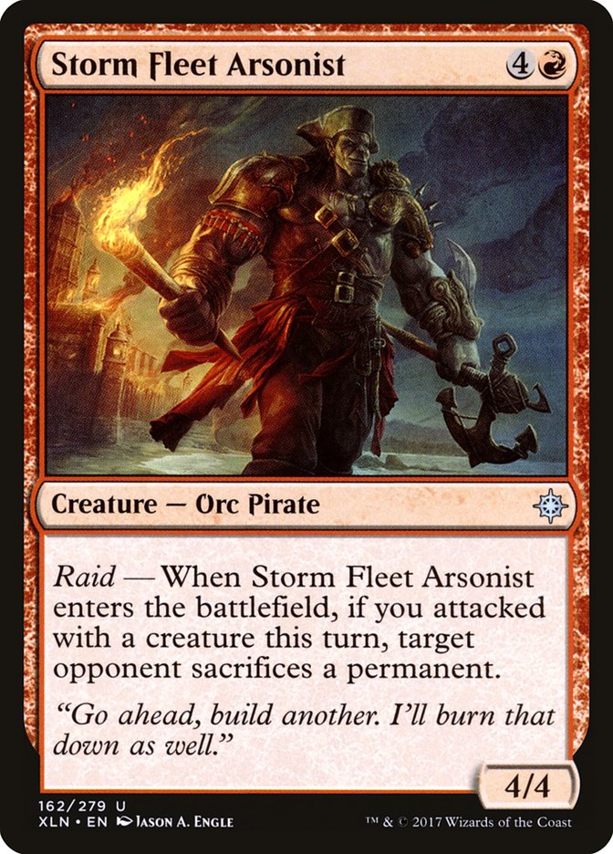 Storm Fleet Arsonist [Ixalan] | L.A. Mood Comics and Games