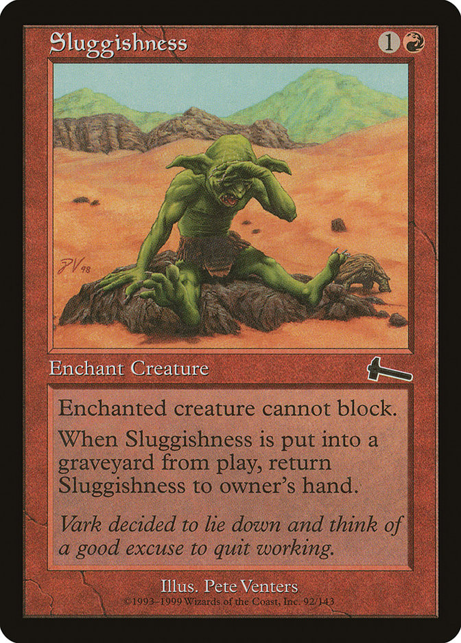 Sluggishness [Urza's Legacy] | L.A. Mood Comics and Games