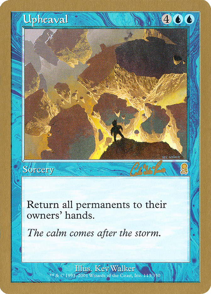 Upheaval (Carlos Romao) [World Championship Decks 2002] | L.A. Mood Comics and Games