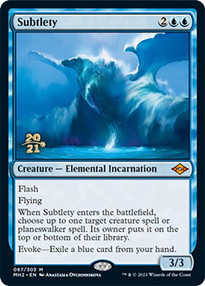 Subtlety [Modern Horizons 2 Prerelease Promos] | L.A. Mood Comics and Games