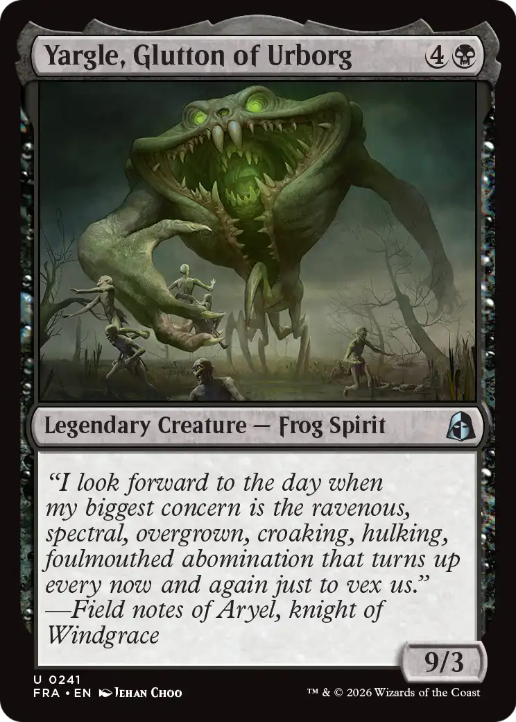 Yargle, Glutton of Urborg [Reality Fracture] | L.A. Mood Comics and Games