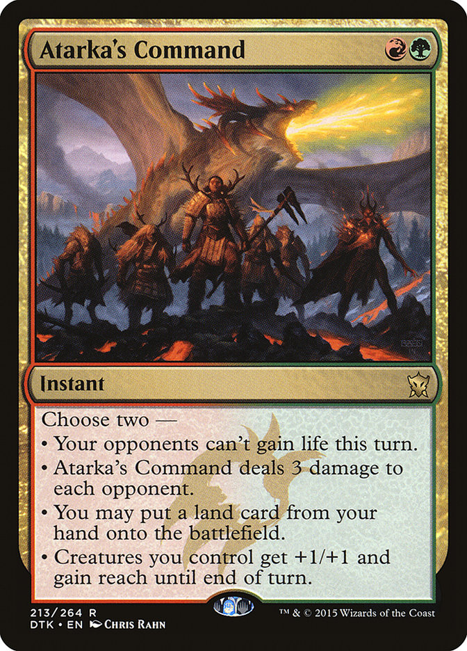 Atarka's Command [Dragons of Tarkir] | L.A. Mood Comics and Games