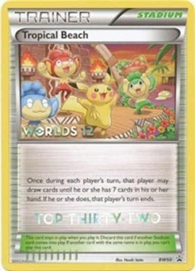 Tropical Beach (BW50) (Top 32) [Black & White: Black Star Promos] | L.A. Mood Comics and Games