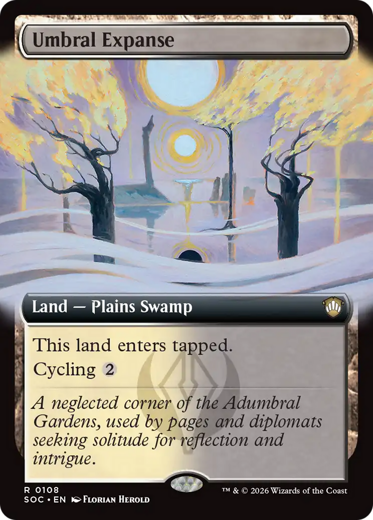 Umbral Expanse (Extended Art) [Secrets of Strixhaven Commander] | L.A. Mood Comics and Games