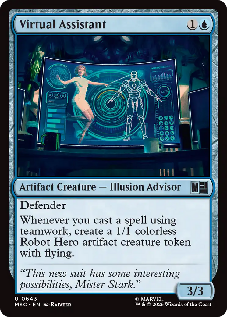Virtual Assistant [Marvel Super Heroes Commander] | L.A. Mood Comics and Games