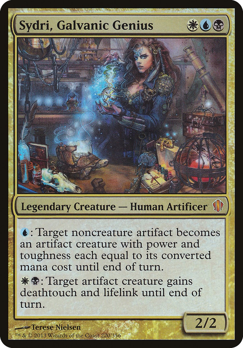 Sydri, Galvanic Genius (Oversized) [Commander 2013 Oversized] | L.A. Mood Comics and Games