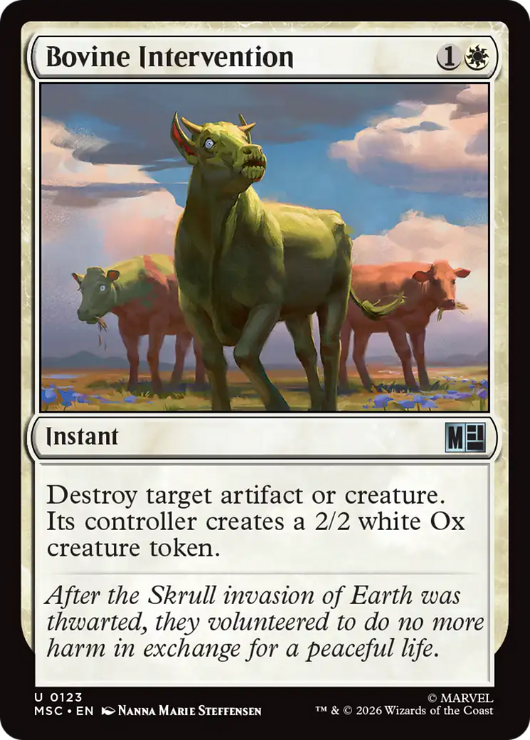Bovine Intervention [Marvel Super Heroes Commander] | L.A. Mood Comics and Games