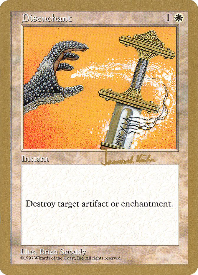 Disenchant (Janosch Kuhn) [World Championship Decks 1997] | L.A. Mood Comics and Games
