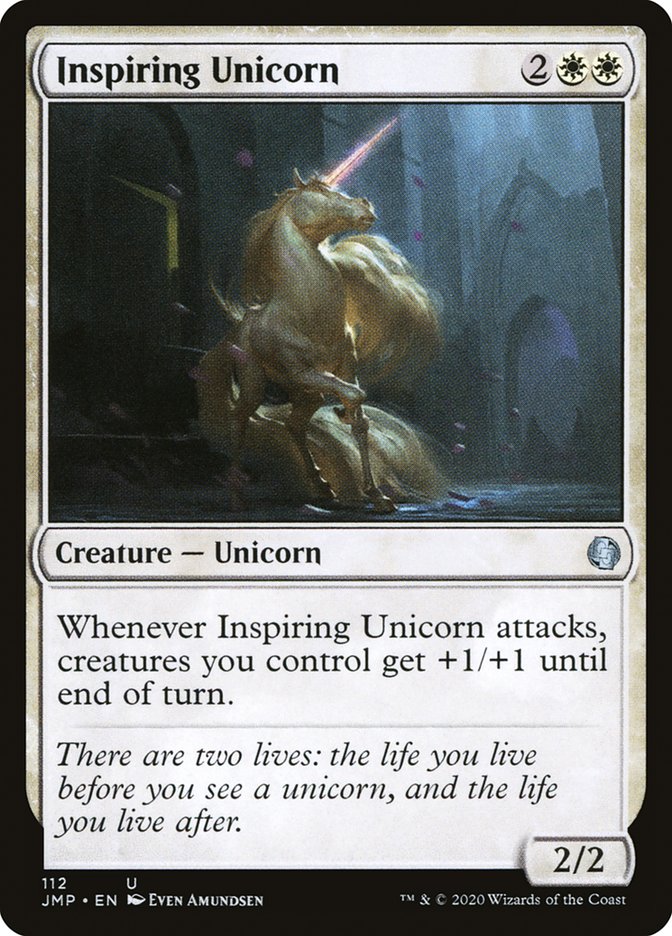 Inspiring Unicorn [Jumpstart] | L.A. Mood Comics and Games