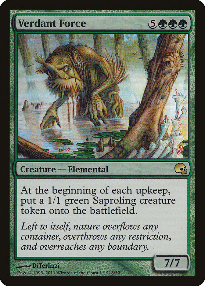 Verdant Force [Premium Deck Series: Graveborn] | L.A. Mood Comics and Games