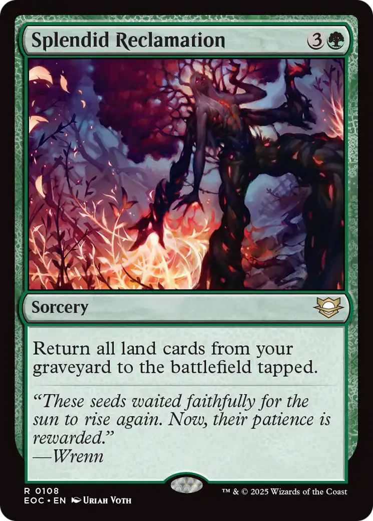 Splendid Reclamation [Edge of Eternities Commander] | L.A. Mood Comics and Games