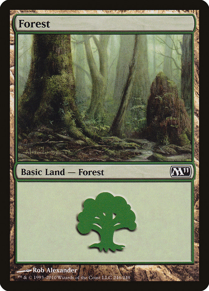 Forest (246) [Magic 2011] | L.A. Mood Comics and Games