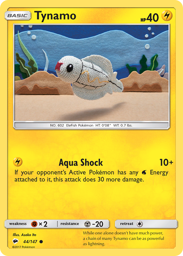 Tynamo (44/147) [Sun & Moon: Burning Shadows] | L.A. Mood Comics and Games