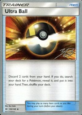 Ultra Ball (135/149) (Ice Path FTW - Zachary Bokhari) [World Championships 2017] | L.A. Mood Comics and Games