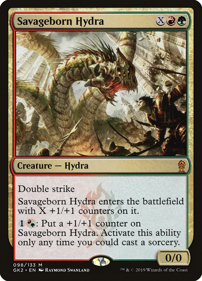 Savageborn Hydra [Ravnica Allegiance Guild Kit] | L.A. Mood Comics and Games
