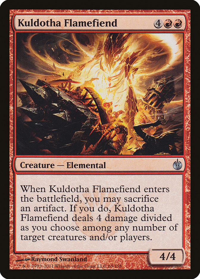Kuldotha Flamefiend [Mirrodin Besieged] | L.A. Mood Comics and Games