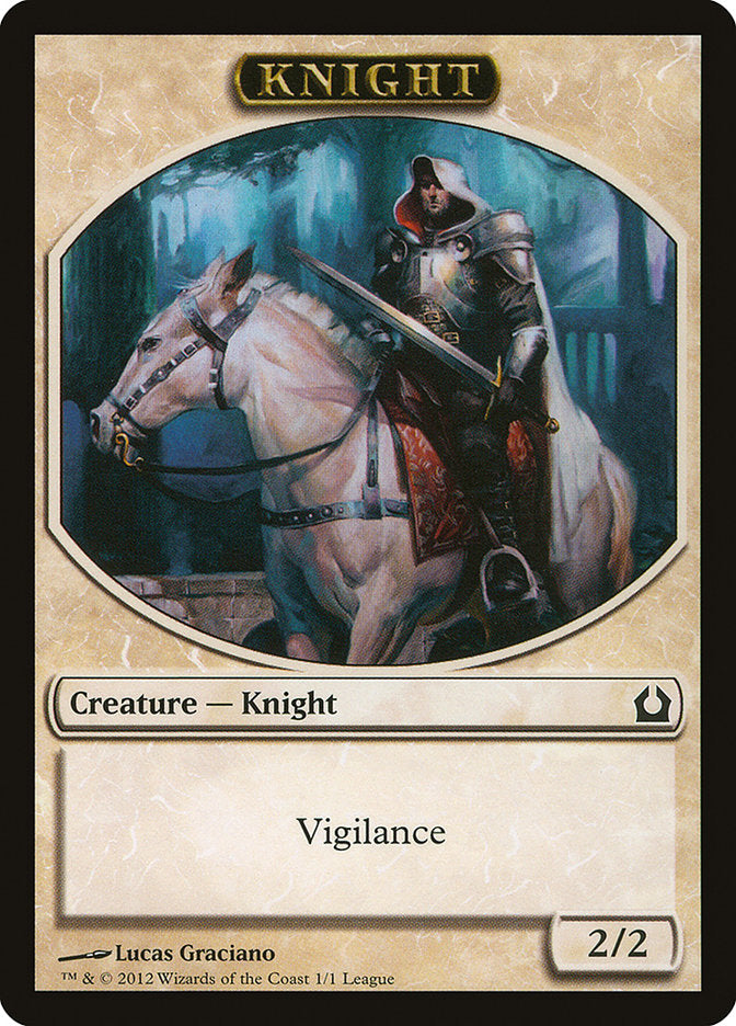 Knight Token [League Tokens 2012] | L.A. Mood Comics and Games