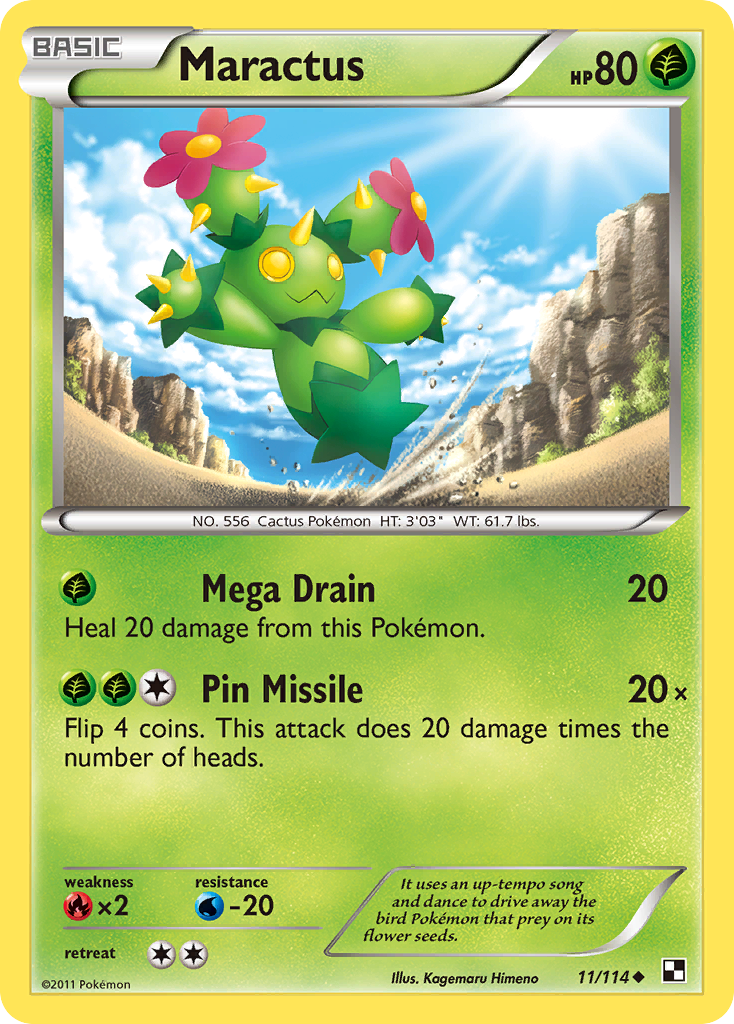 Maractus (11/114) [Black & White: Base Set] | L.A. Mood Comics and Games