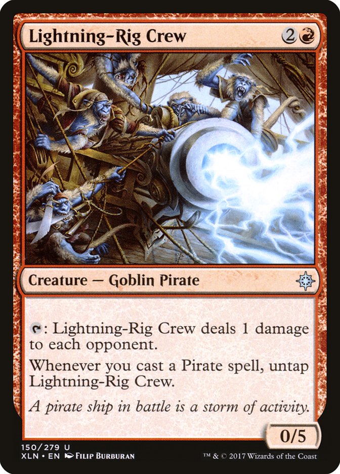 Lightning-Rig Crew [Ixalan] | L.A. Mood Comics and Games