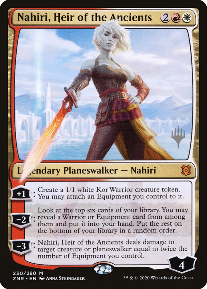 Nahiri, Heir of the Ancients (Promo Pack) [Zendikar Rising Promos] | L.A. Mood Comics and Games