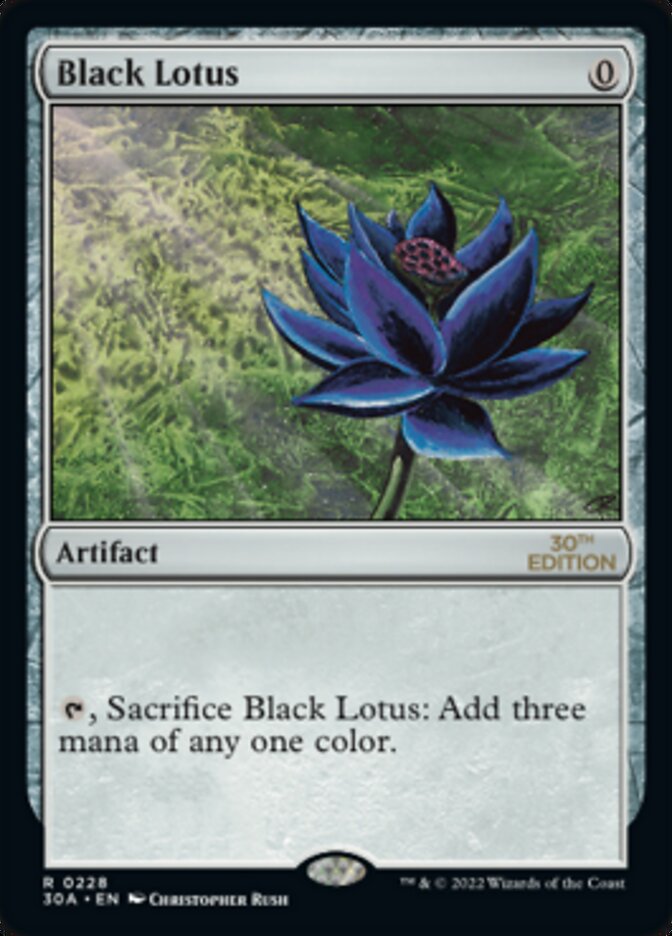 Black Lotus [30th Anniversary Edition] | L.A. Mood Comics and Games