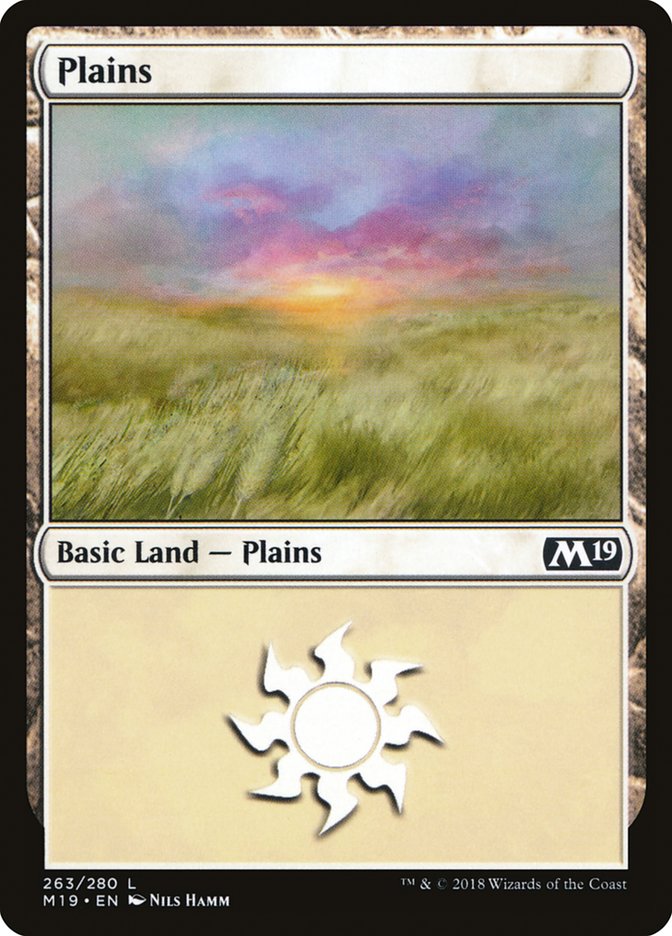 Plains (263) [Core Set 2019] | L.A. Mood Comics and Games
