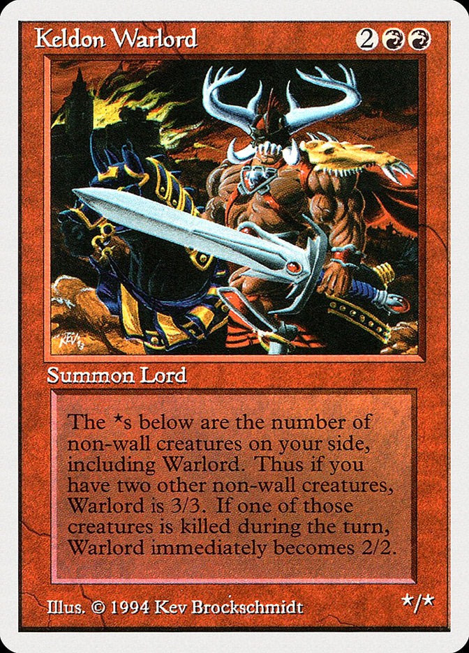 Keldon Warlord [Summer Magic / Edgar] | L.A. Mood Comics and Games
