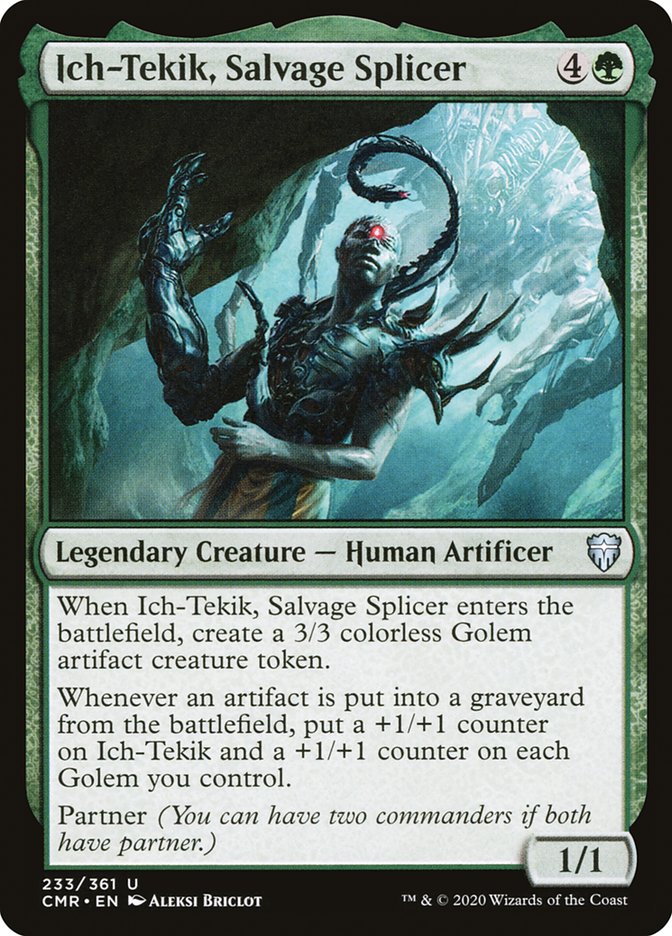 Ich-Tekik, Salvage Splicer [Commander Legends] | L.A. Mood Comics and Games