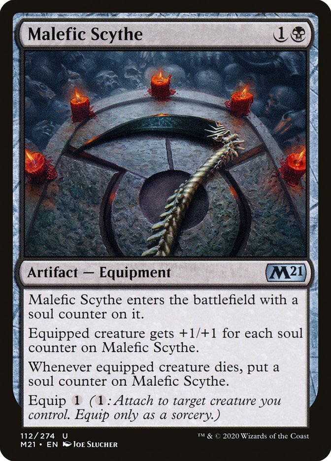 Malefic Scythe [Core Set 2021] | L.A. Mood Comics and Games