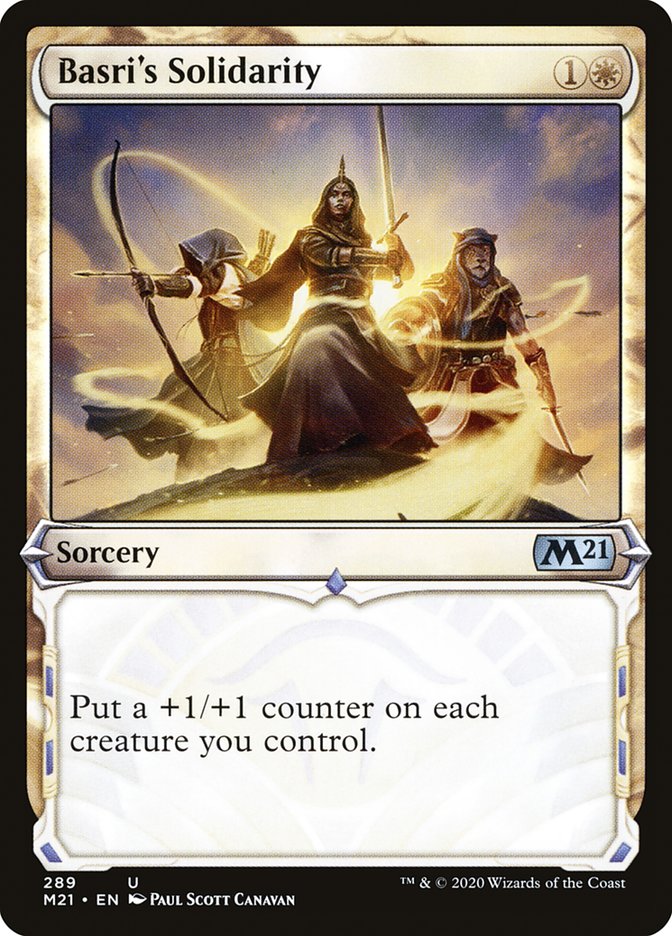 Basri's Solidarity (Showcase) [Core Set 2021] | L.A. Mood Comics and Games