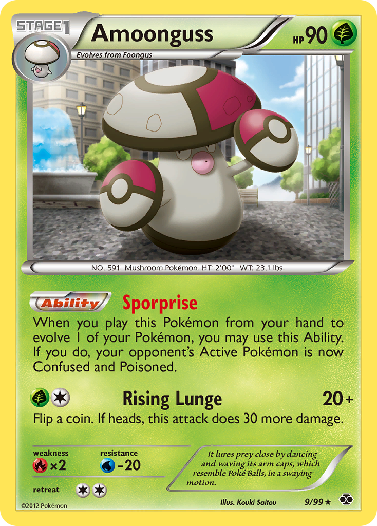 Amoonguss (9/99) [Black & White: Next Destinies] | L.A. Mood Comics and Games
