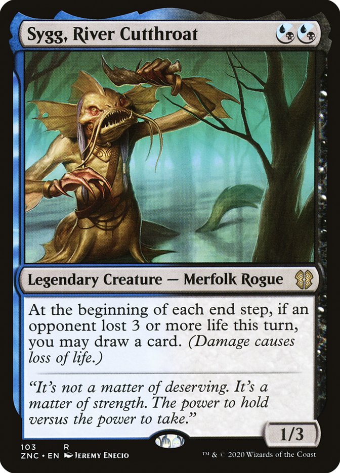 Sygg, River Cutthroat [Zendikar Rising Commander] | L.A. Mood Comics and Games