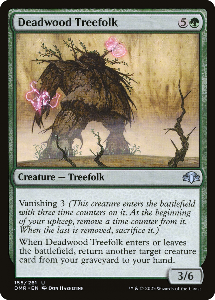 Deadwood Treefolk [Dominaria Remastered] | L.A. Mood Comics and Games