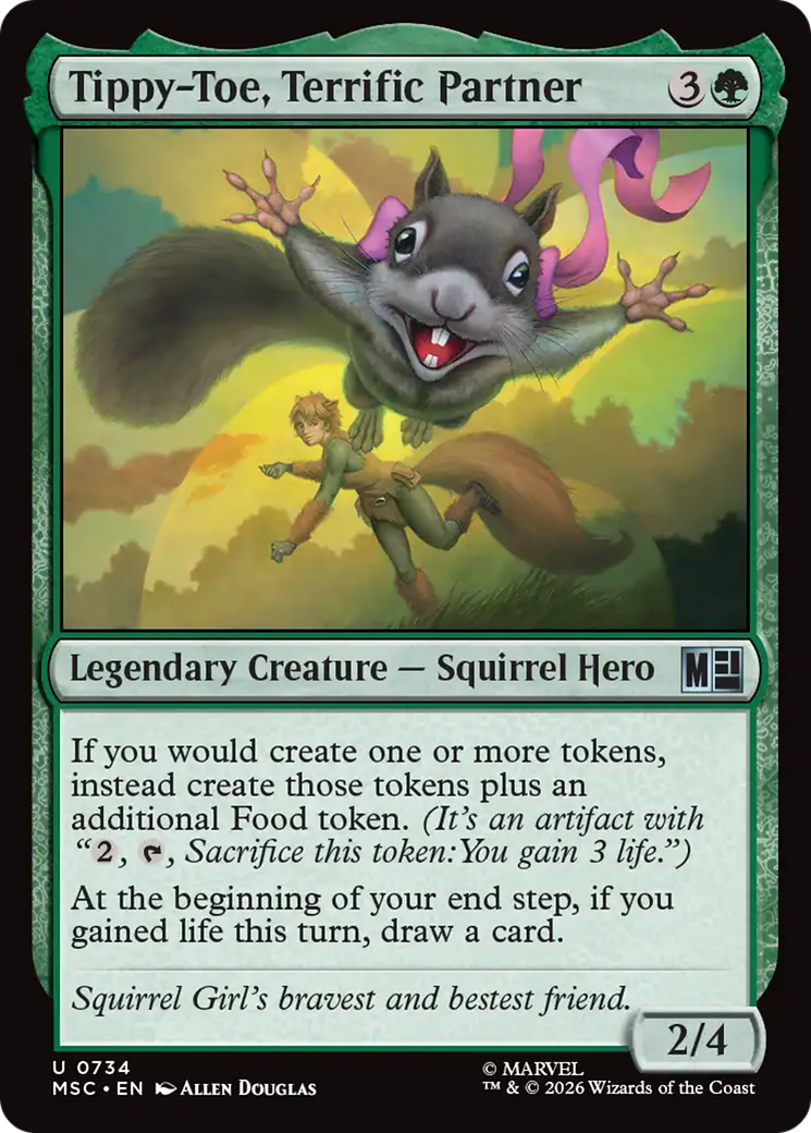 Tippy-Toe, Terrific Partner [Marvel Super Heroes Commander] | L.A. Mood Comics and Games