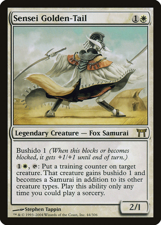 Sensei Golden-Tail [Champions of Kamigawa] | L.A. Mood Comics and Games