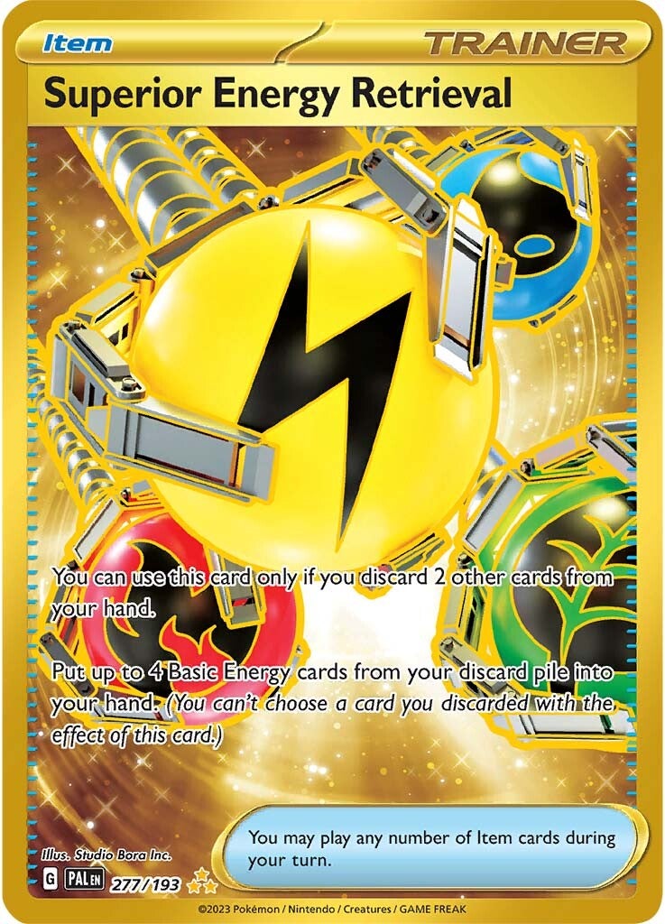 Superior Energy Retrieval (277/193) [Scarlet & Violet: Paldea Evolved] | L.A. Mood Comics and Games