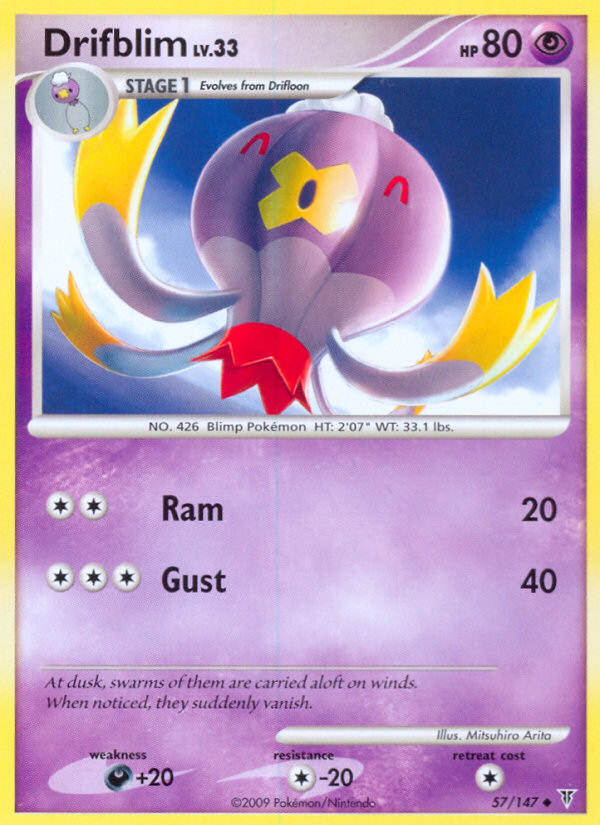 Drifblim (57/147) [Platinum: Supreme Victors] | L.A. Mood Comics and Games