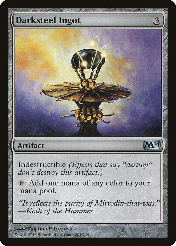 Darksteel Ingot [Magic 2014] | L.A. Mood Comics and Games