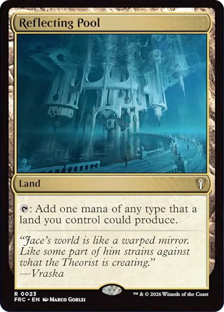 Reflecting Pool [Reality Fracture Commander] | L.A. Mood Comics and Games