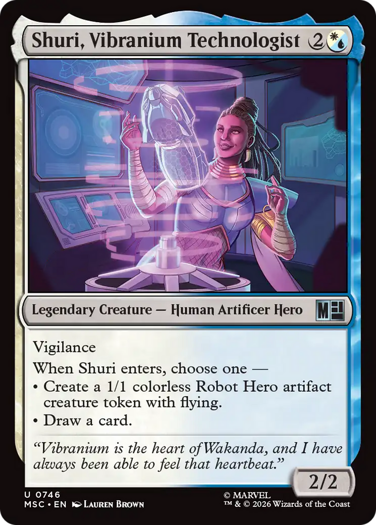 Shuri, Vibranium Technologist [Marvel Super Heroes Commander] | L.A. Mood Comics and Games