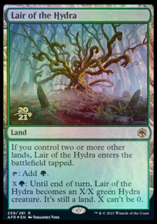 Lair of the Hydra [Dungeons & Dragons: Adventures in the Forgotten Realms Prerelease Promos] | L.A. Mood Comics and Games