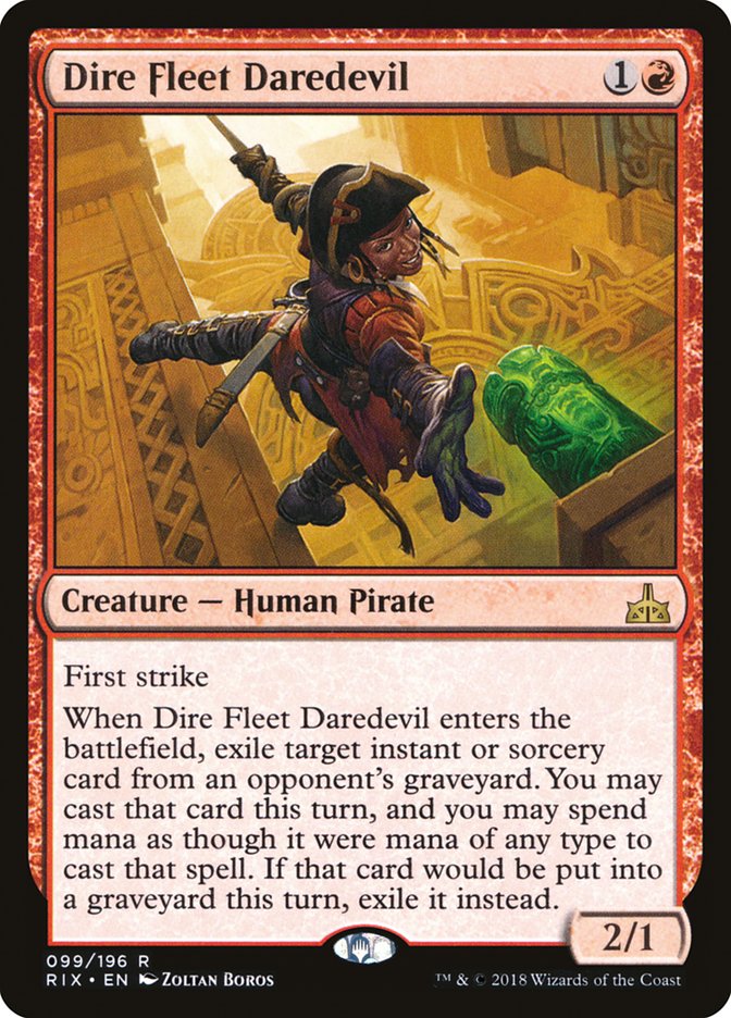 Dire Fleet Daredevil [Rivals of Ixalan] | L.A. Mood Comics and Games
