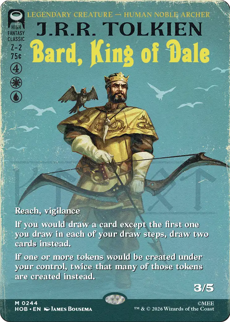 Bard, King of Dale (Borderless) [The Hobbit] | L.A. Mood Comics and Games