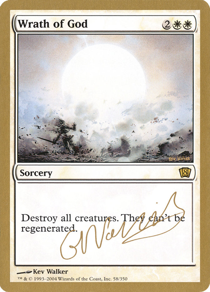Wrath of God (Gabriel Nassif) [World Championship Decks 2004] | L.A. Mood Comics and Games