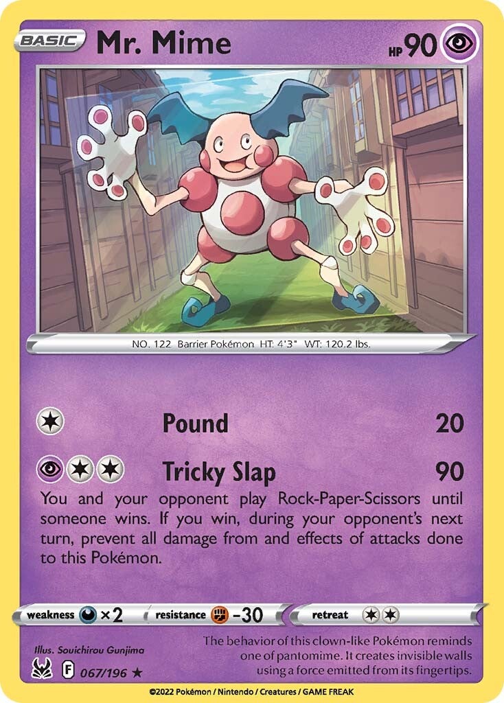 Mr. Mime (067/196) [Sword & Shield: Lost Origin] | L.A. Mood Comics and Games