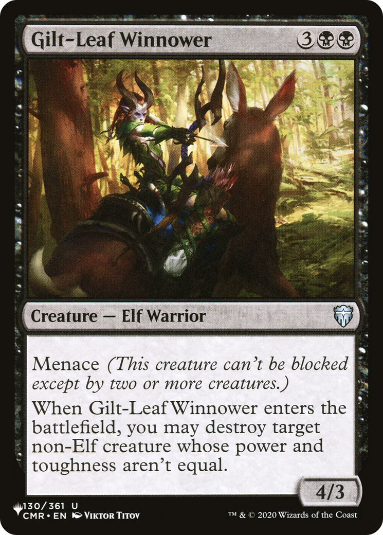 Gilt-Leaf Winnower [The List] | L.A. Mood Comics and Games