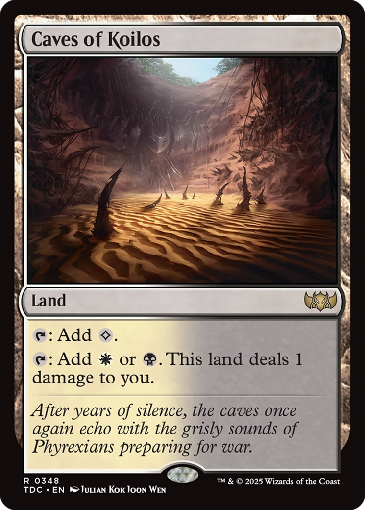 Caves of Koilos [Tarkir: Dragonstorm Commander] | L.A. Mood Comics and Games
