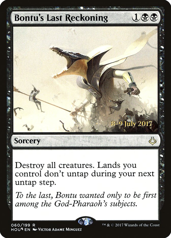 Bontu's Last Reckoning [Hour of Devastation Prerelease Promos] | L.A. Mood Comics and Games