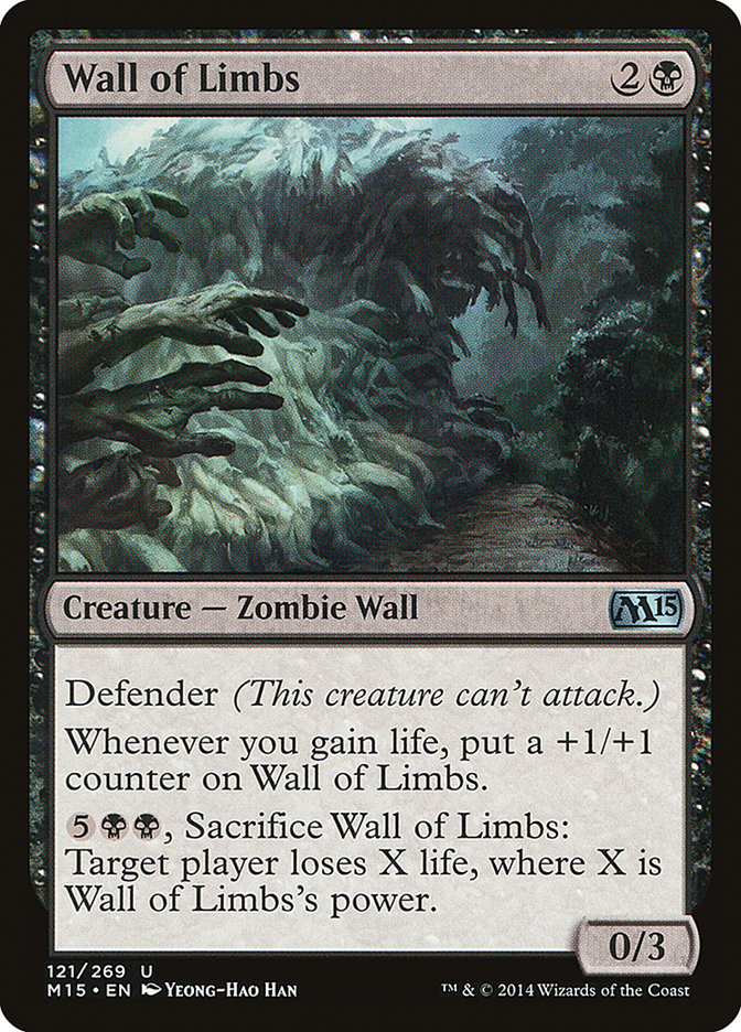 Wall of Limbs [Magic 2015] | L.A. Mood Comics and Games