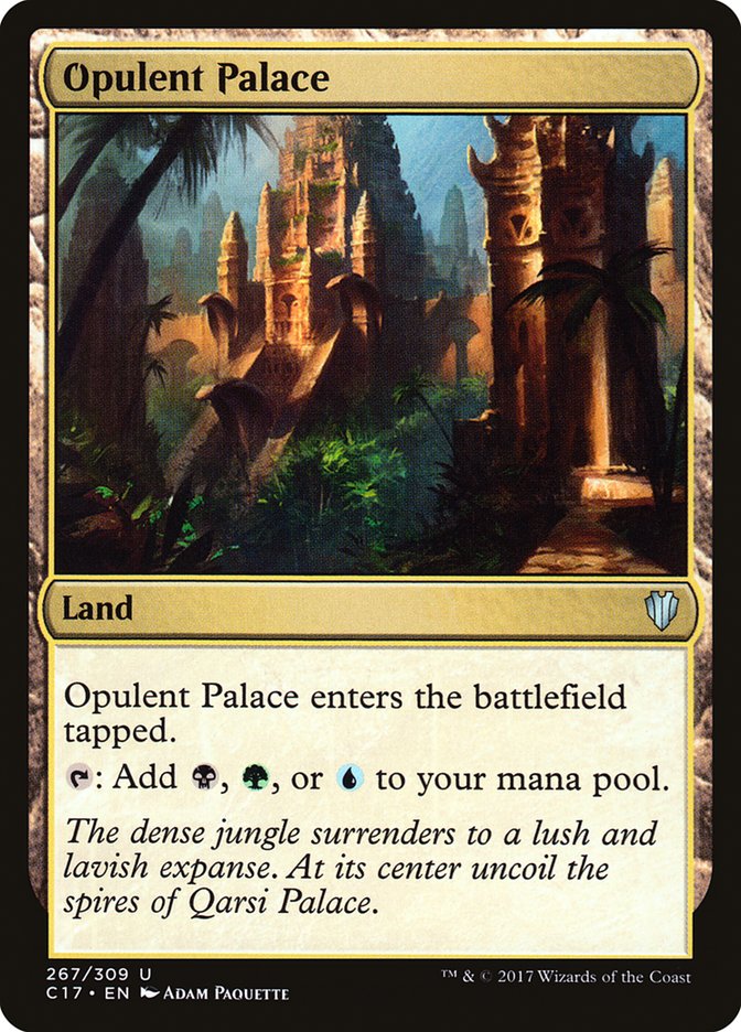 Opulent Palace [Commander 2017] | L.A. Mood Comics and Games